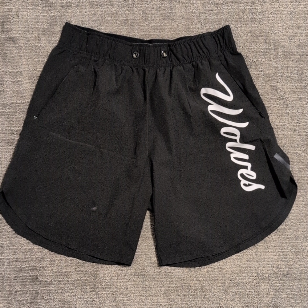 Darc Sport Black Wolves Club Classics Mens Medium Athletic Shorts 78 of 1000